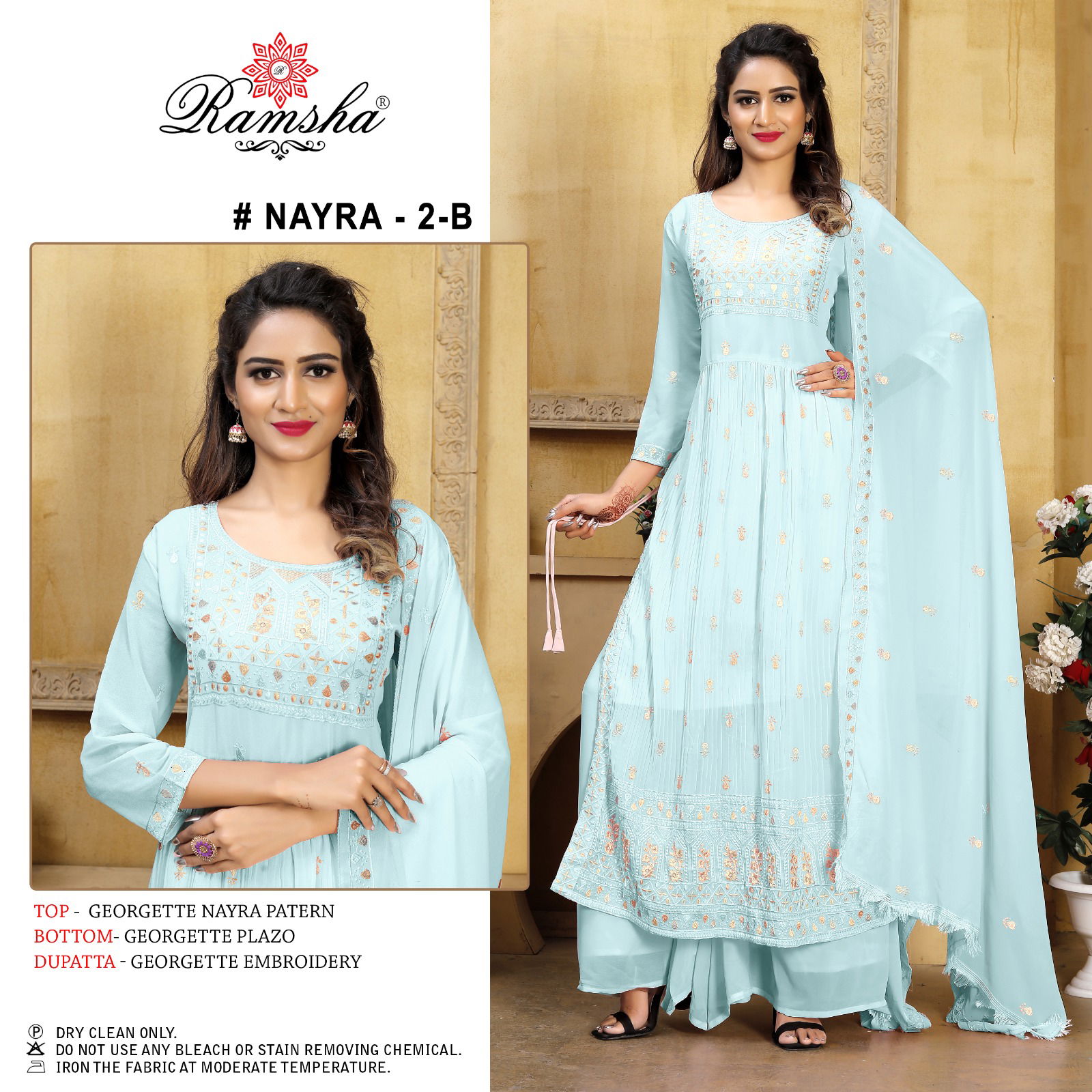 Nayra 2 By Ramsha 2-A to 2-D Pakistani Suit Catalog